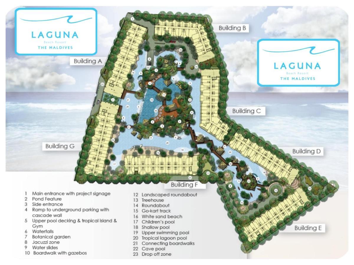 Laguna Beach Condo Resort 3 Maldives Pattaya Pool View ลากูน่า บีช คอนโด รีสอร์ต 3 พัทยา Jomtien Beach Zewnętrze zdjęcie